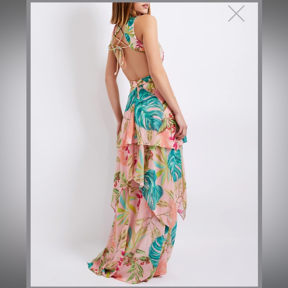 BNWT PatBo Tropicalia Cut-Out Beach Dress - Picture 3 of 3